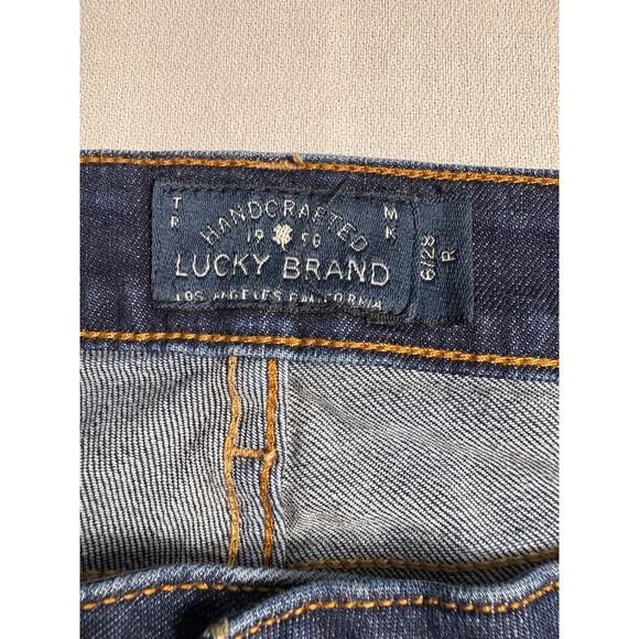 Lucky Brand Lolita Low-Rise Boot Women's Jeans Size 6/28 - Picture 3 of 10